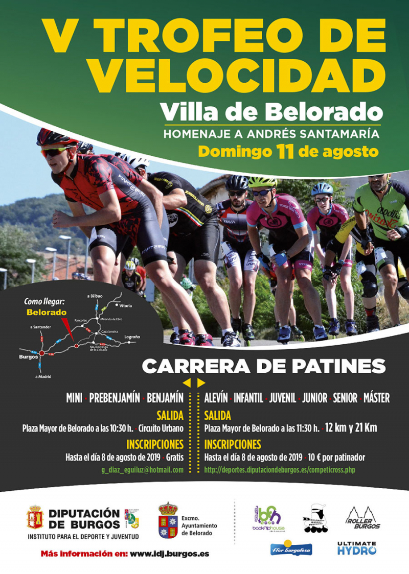 V TROFEO DE VELOCIDAD VILLA DE BELORADO - Register