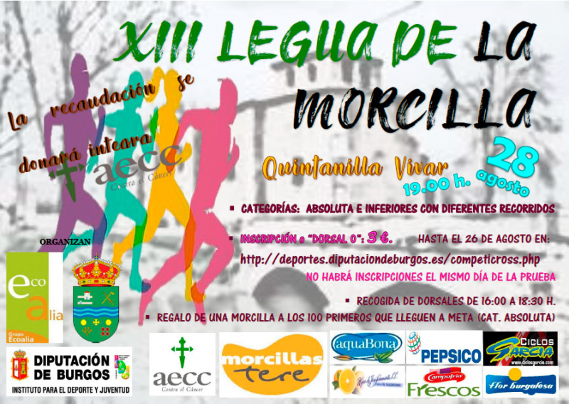 XIII LEGUA DE LA MORCILLA - Inscríbete