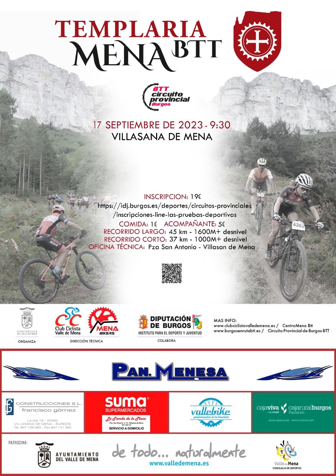 V TEMPLARIA MENA BTT - Inscríbete