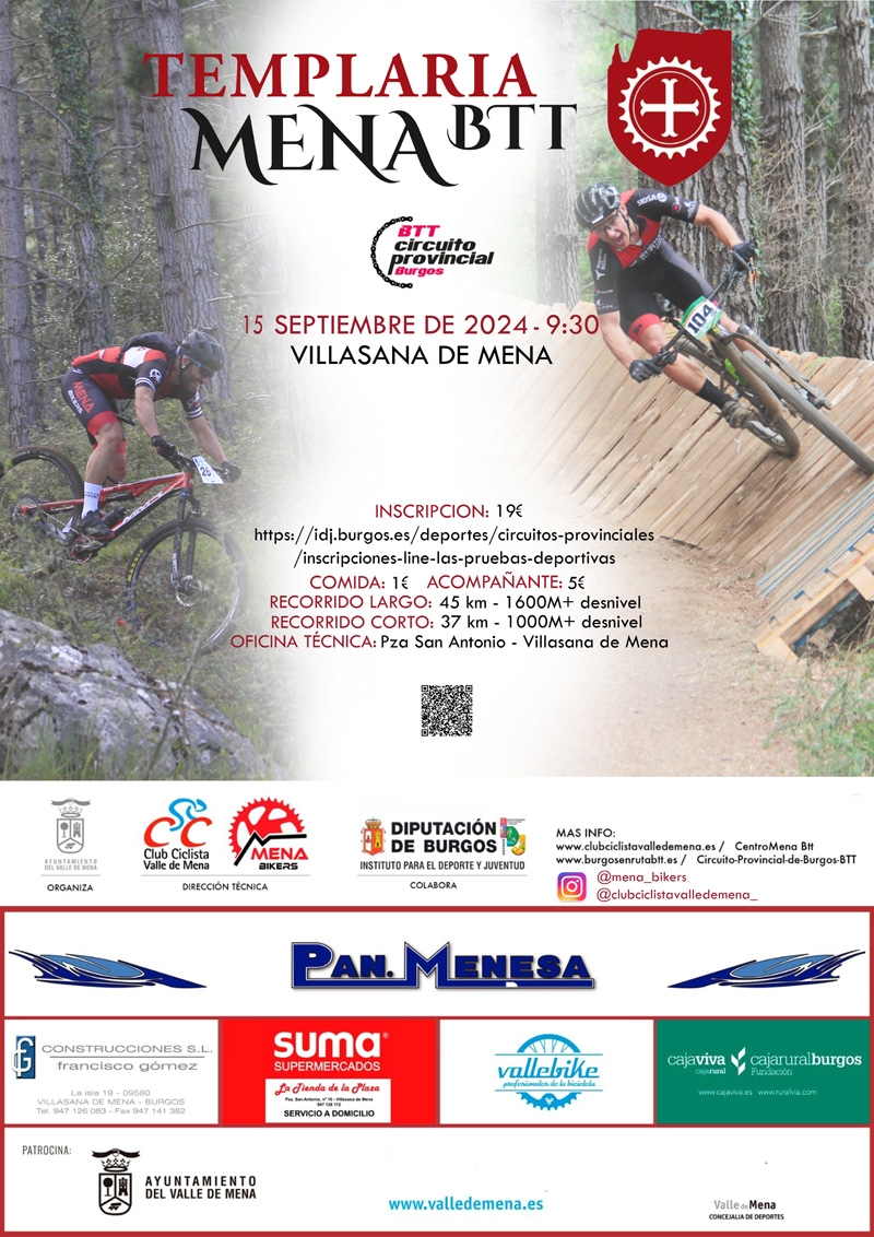 VI TEMPLARIA MENA BTT - Inscríbete