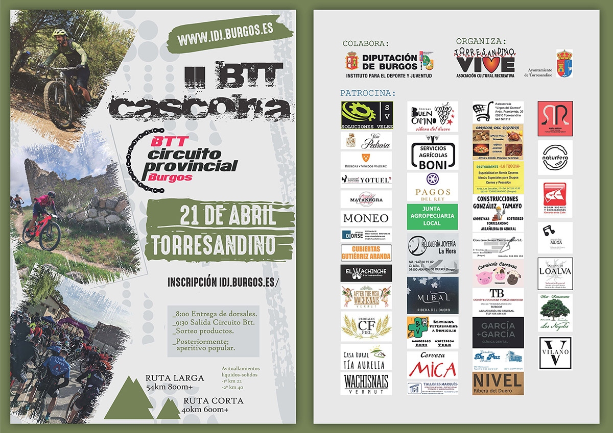 II BTT CASCONA - Inscríbete