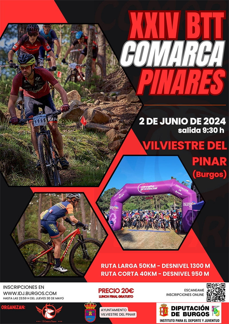 XXIV MARCHA BTT COMARCA PINARES - Inscríbete XXIV MARCHA BTT COMARCA PINARES - Inscríbete
