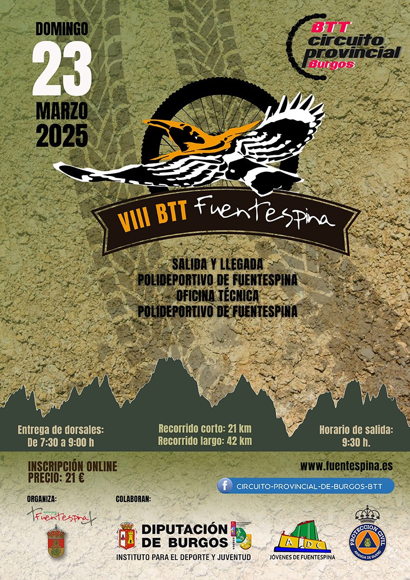VIII BTT LA ABUBILLA 2025 - Inscríbete