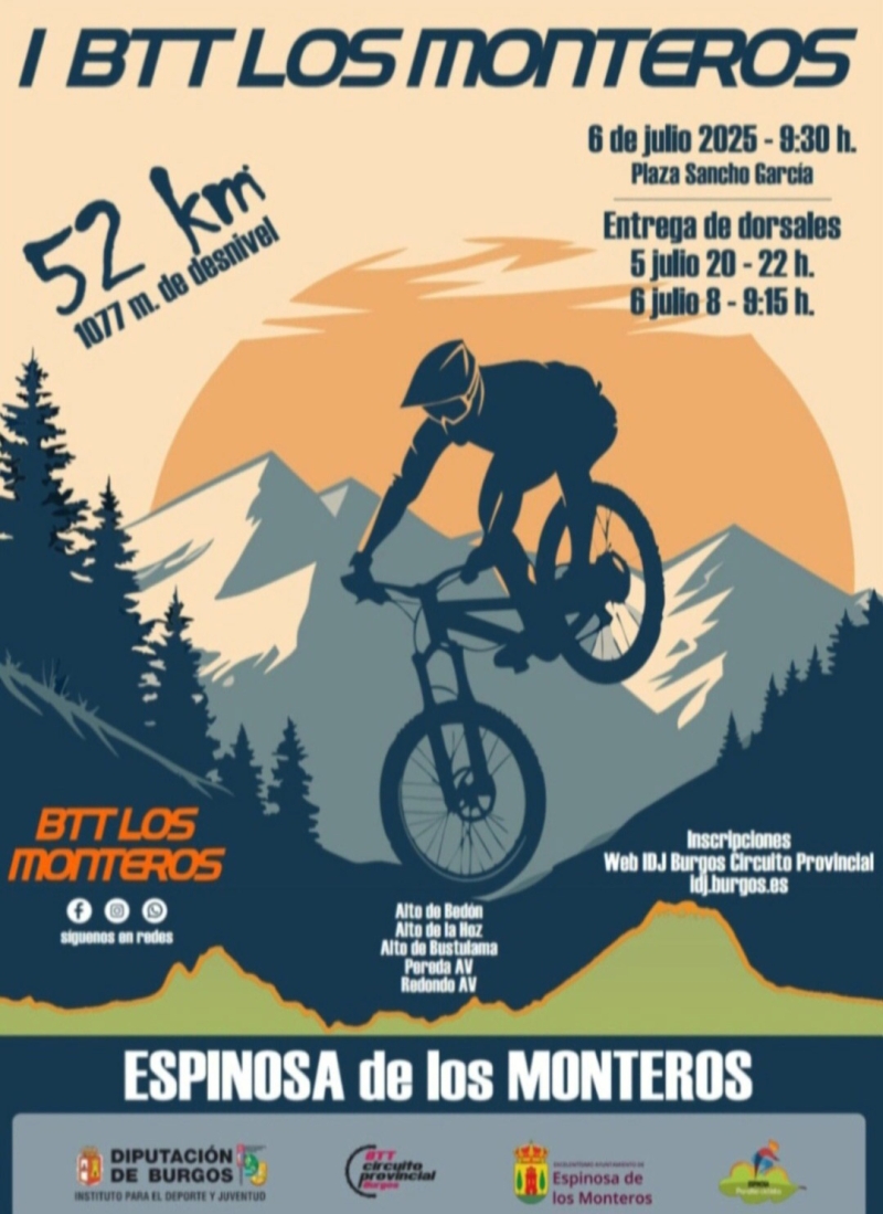 BTT LOS MONTEROS - Inscríbete