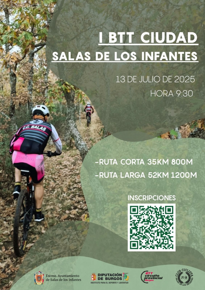 I BTT CIUDAD SALAS DE LOS INFANTES - Inscríbete