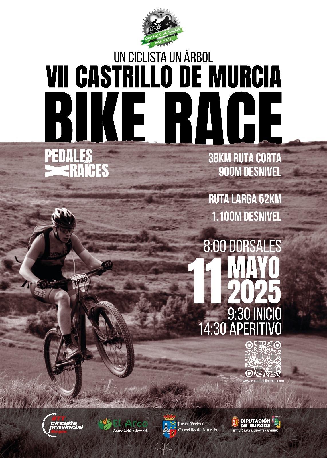 VII CASTRILLO DE MURCIA BIKE RACE 2025 - Inscríbete