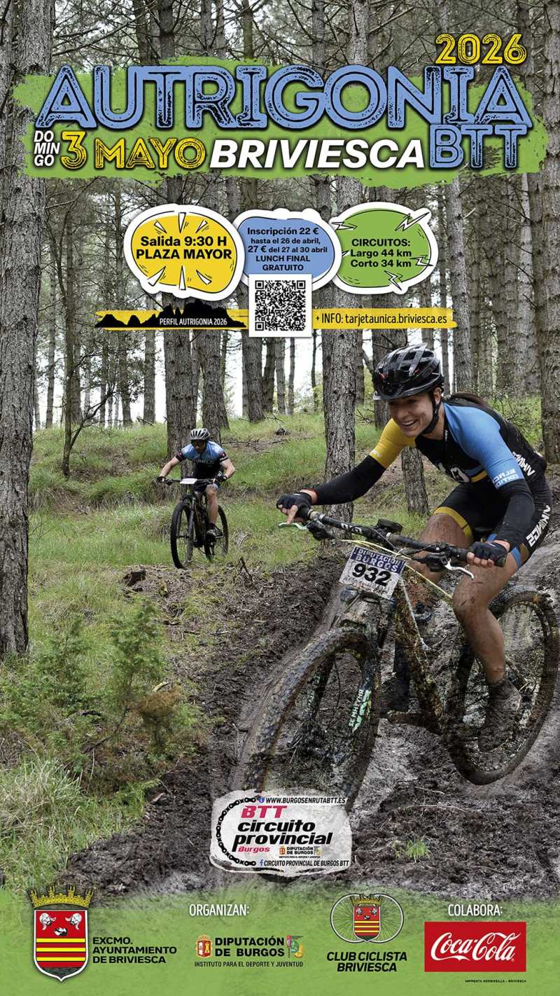AUTRIGONIA BTT 2026 - Inscríbete